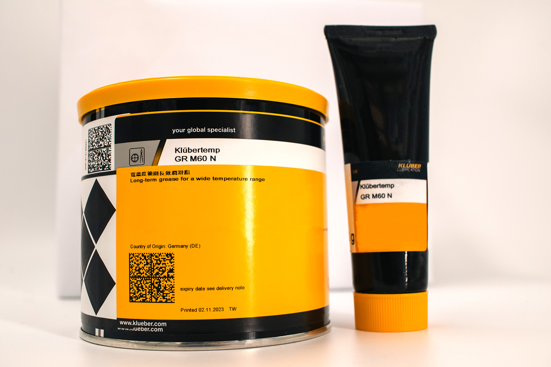 Kl&uuml;bertemp GR M60 N 半导体专用全氟真空润滑油脂 