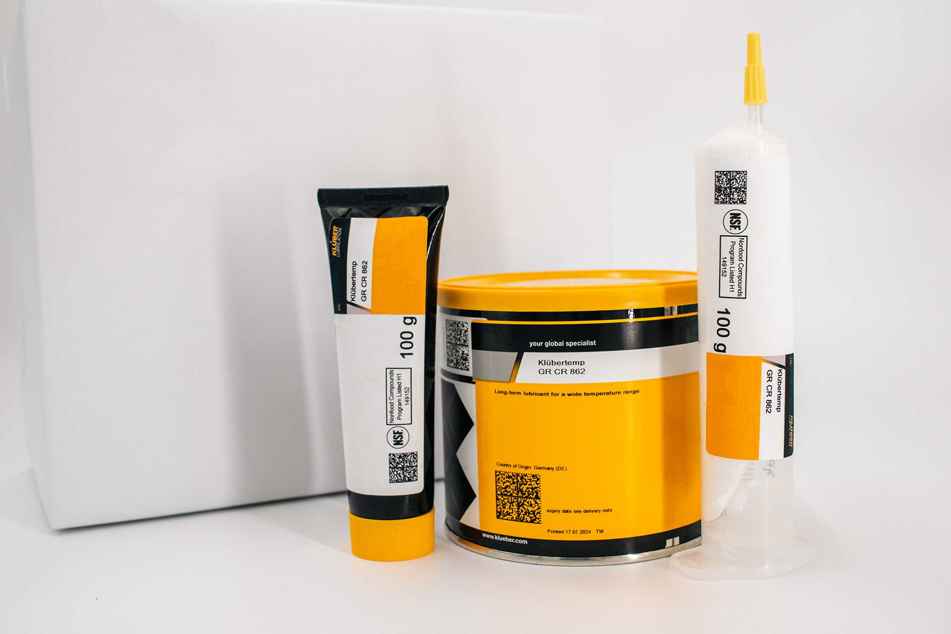 Kl&uuml;bertemp GR CR 862 氟素高温润滑油脂 